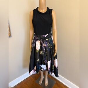 SLNY Floral Formal High/Low Dress NWT Size 10
